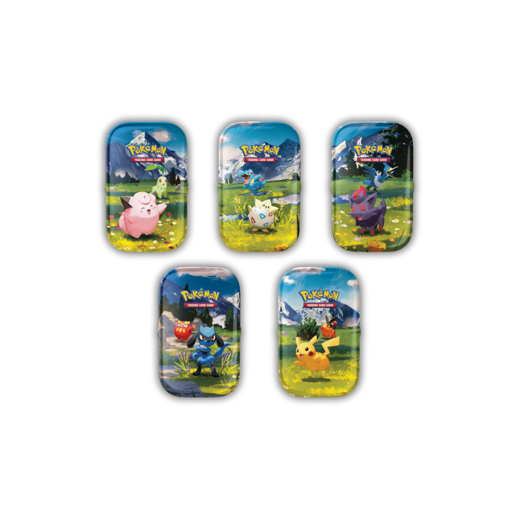 Pokemon Ascended Heroes Mini Tin Display